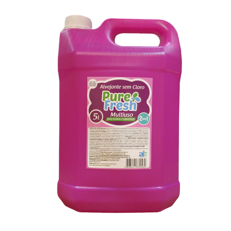 Alvejante sem Cloro 5L Pure Fresh
