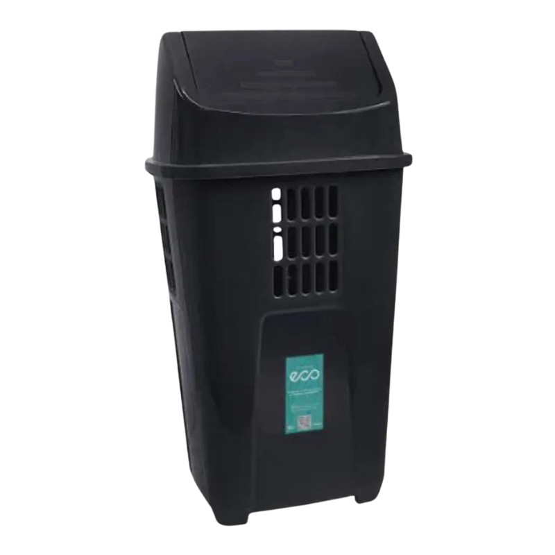 Lixeira Plástica Basculante 50L Plasvale