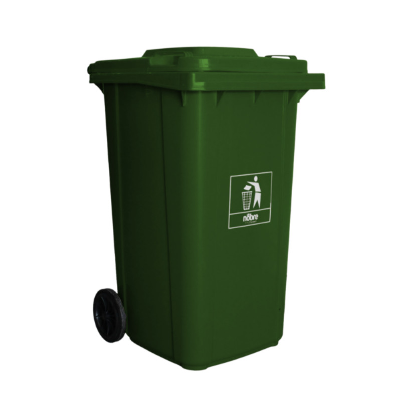 Coletora Plástica 240L Verde Nobre