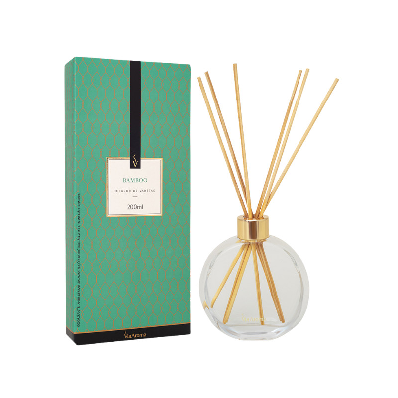 Difusor de Varetas 200ml Bamboo Via Aroma
