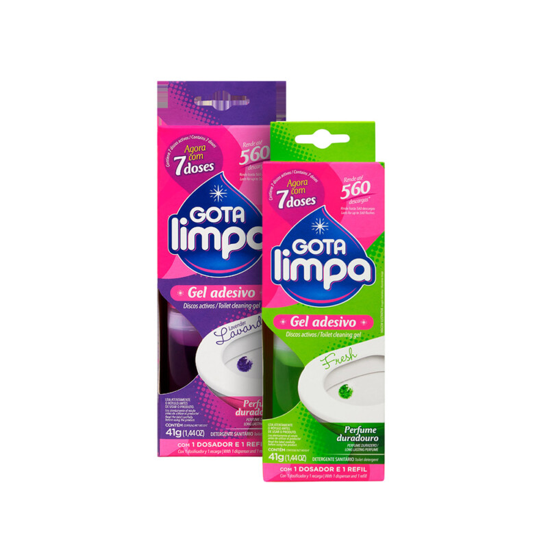 Gel Adesivo Gota Limpa