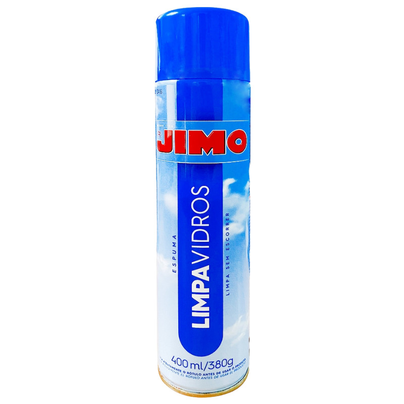 Limpa Vidros Espuma 400ml/380g Jimo