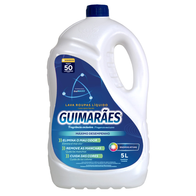 Lava Roupas com Enzimas 5L Guimarães