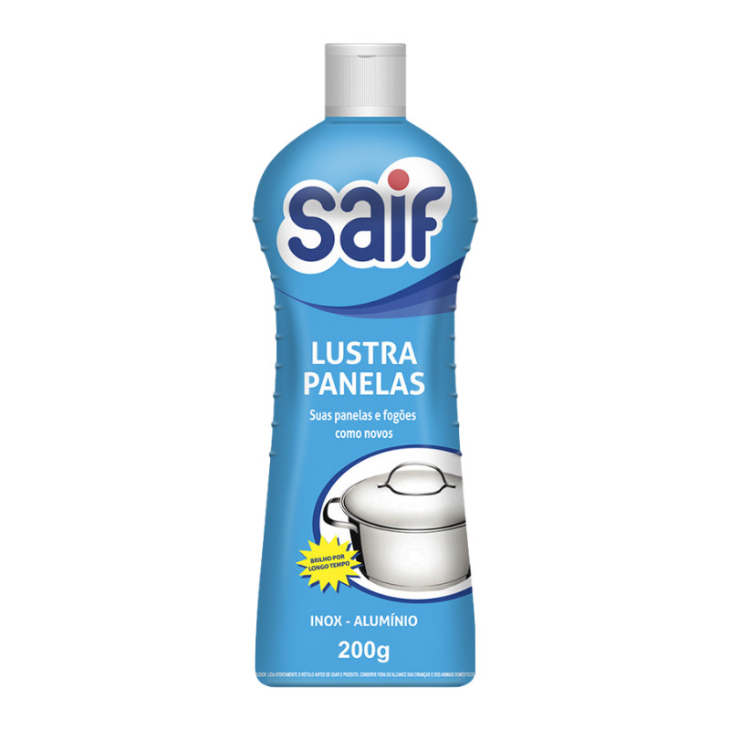 Lustra Panelas 200g Saif