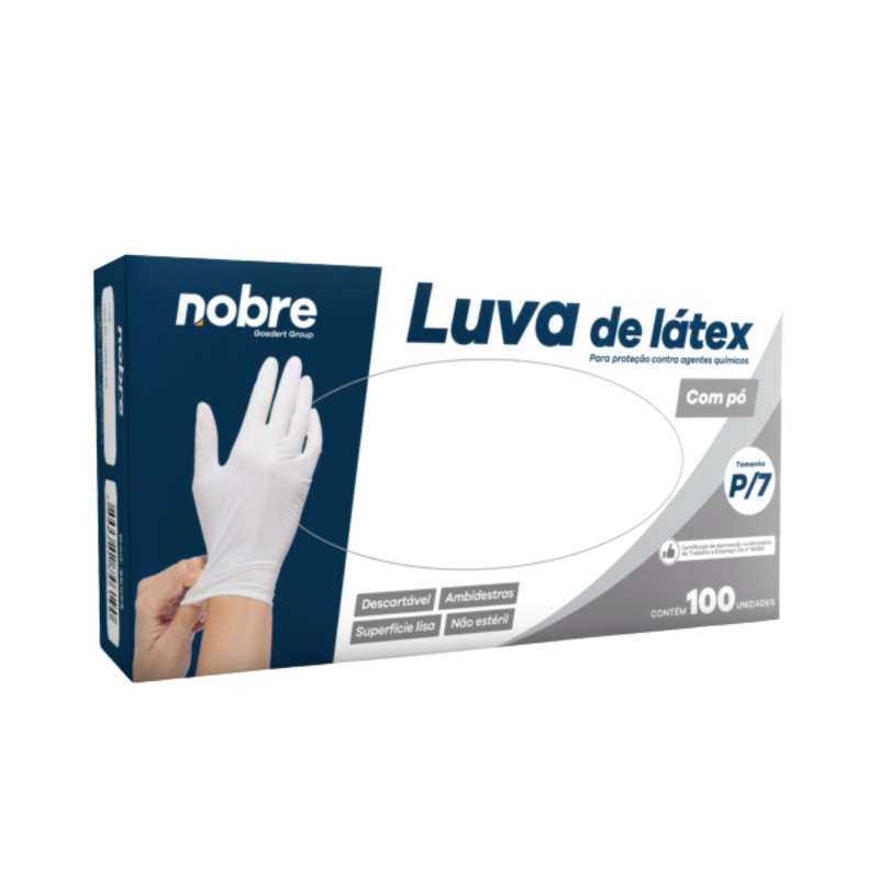 Luva Látex Nobre