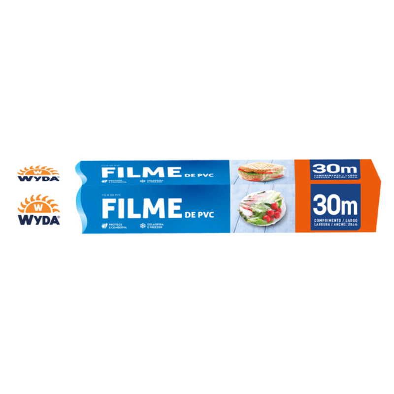 Papel filme pvc 28cm x 30m Wyda