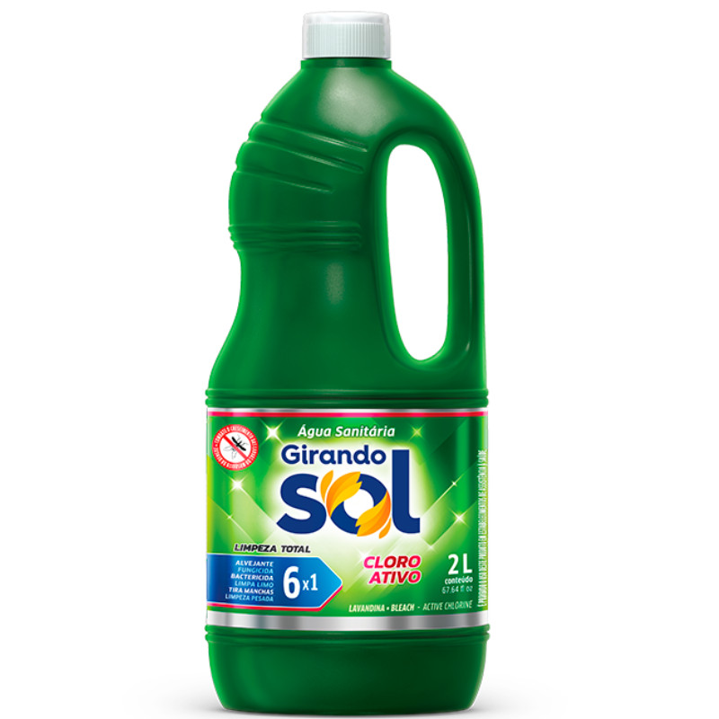 Água Sanitária 2L Girando Sol