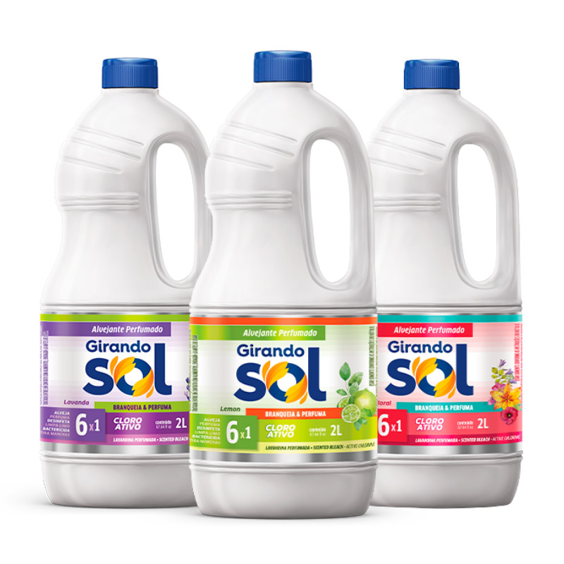 Alvejante Perfumado 2L Girando Sol