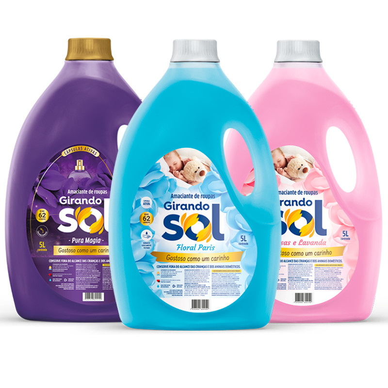 Amaciante 5L Girando Sol