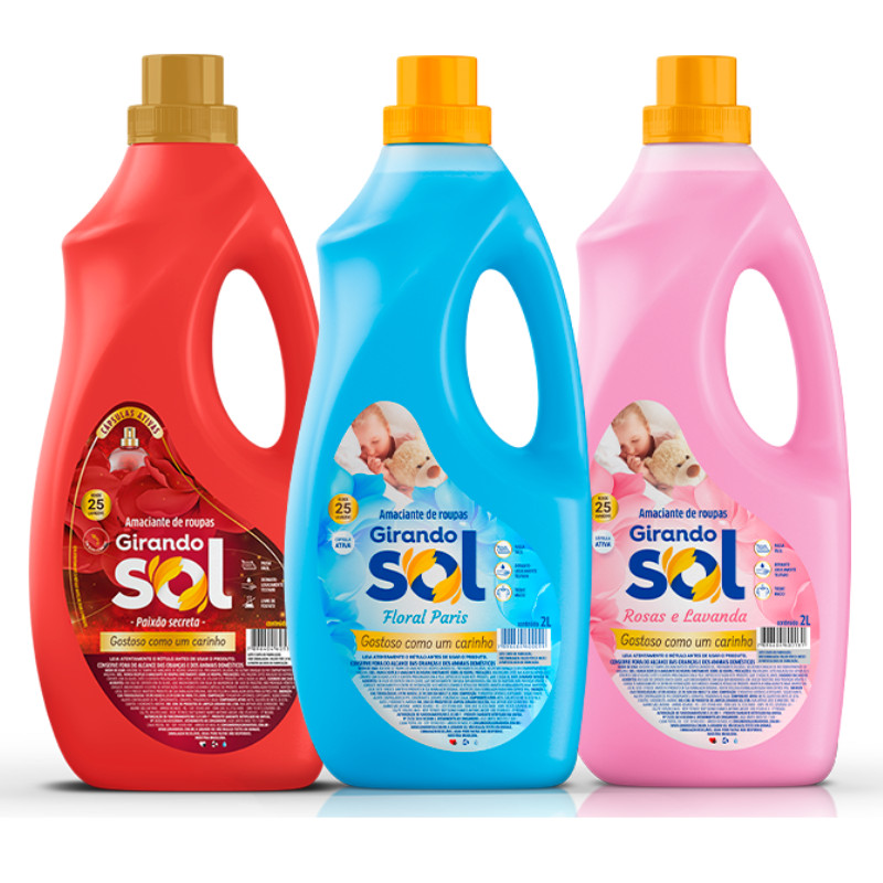 Amaciante 2L girando Sol