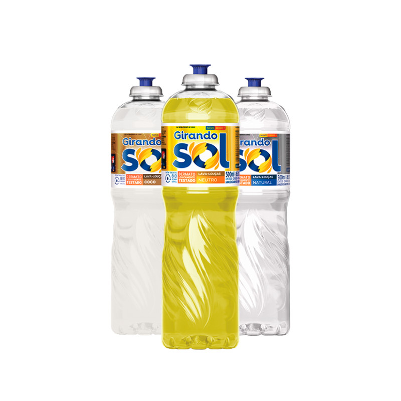 Detergente 500ml Girando Sol