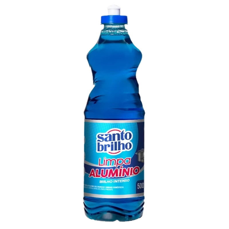 Limpa alumínio 500ml Santo Brilho